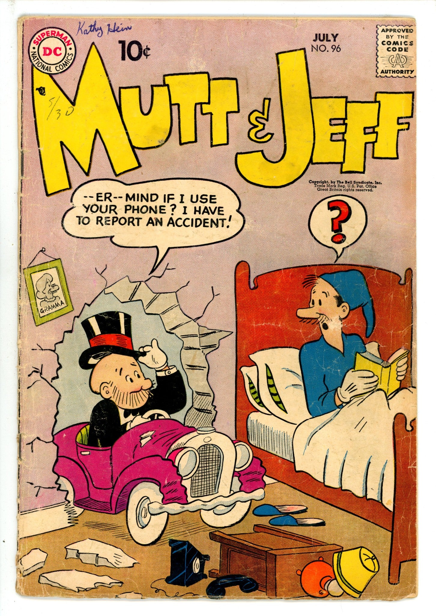 Mutt & Jeff 96 GD/VG (1957)