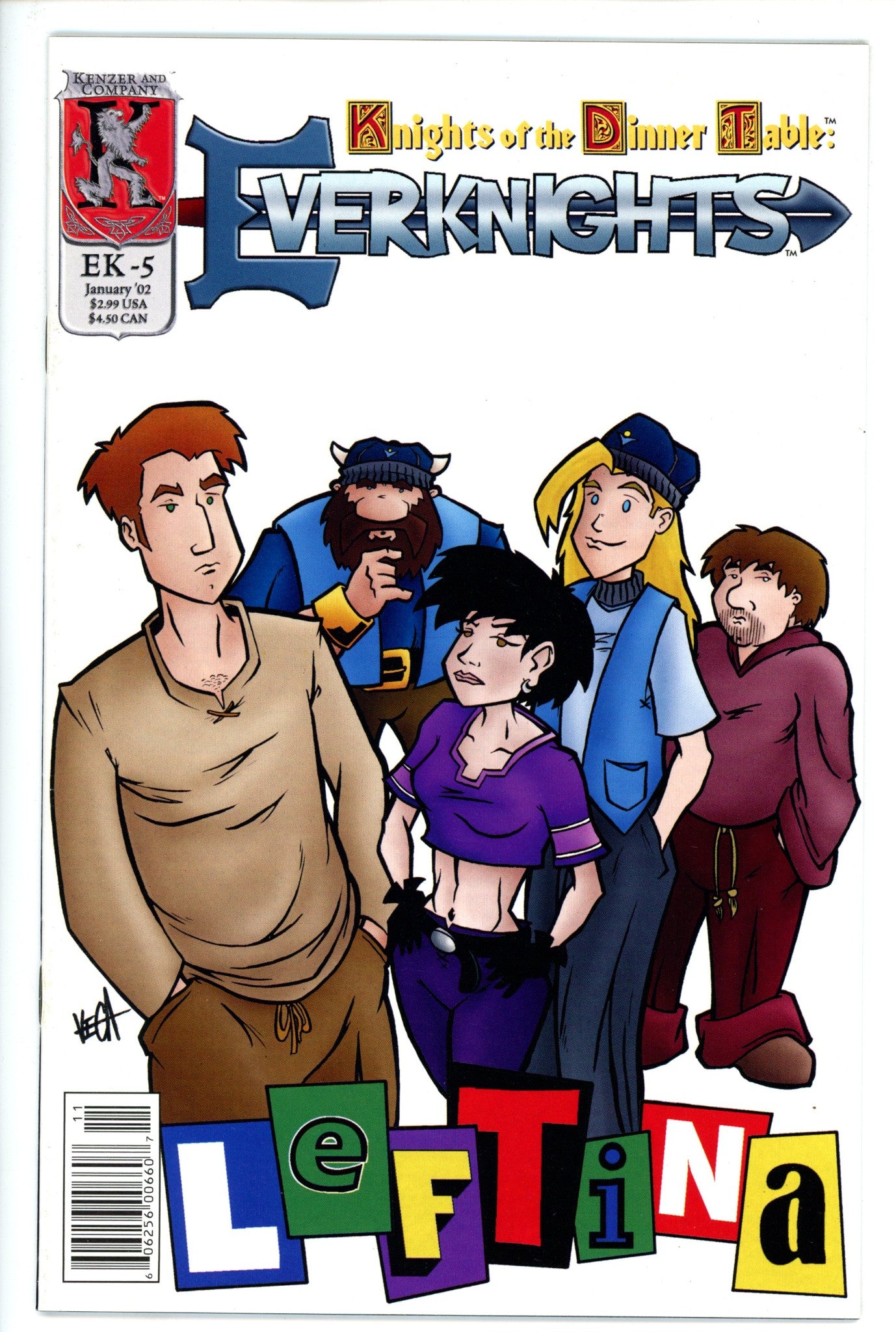 Knights of the Dinner Table: Everknights -5