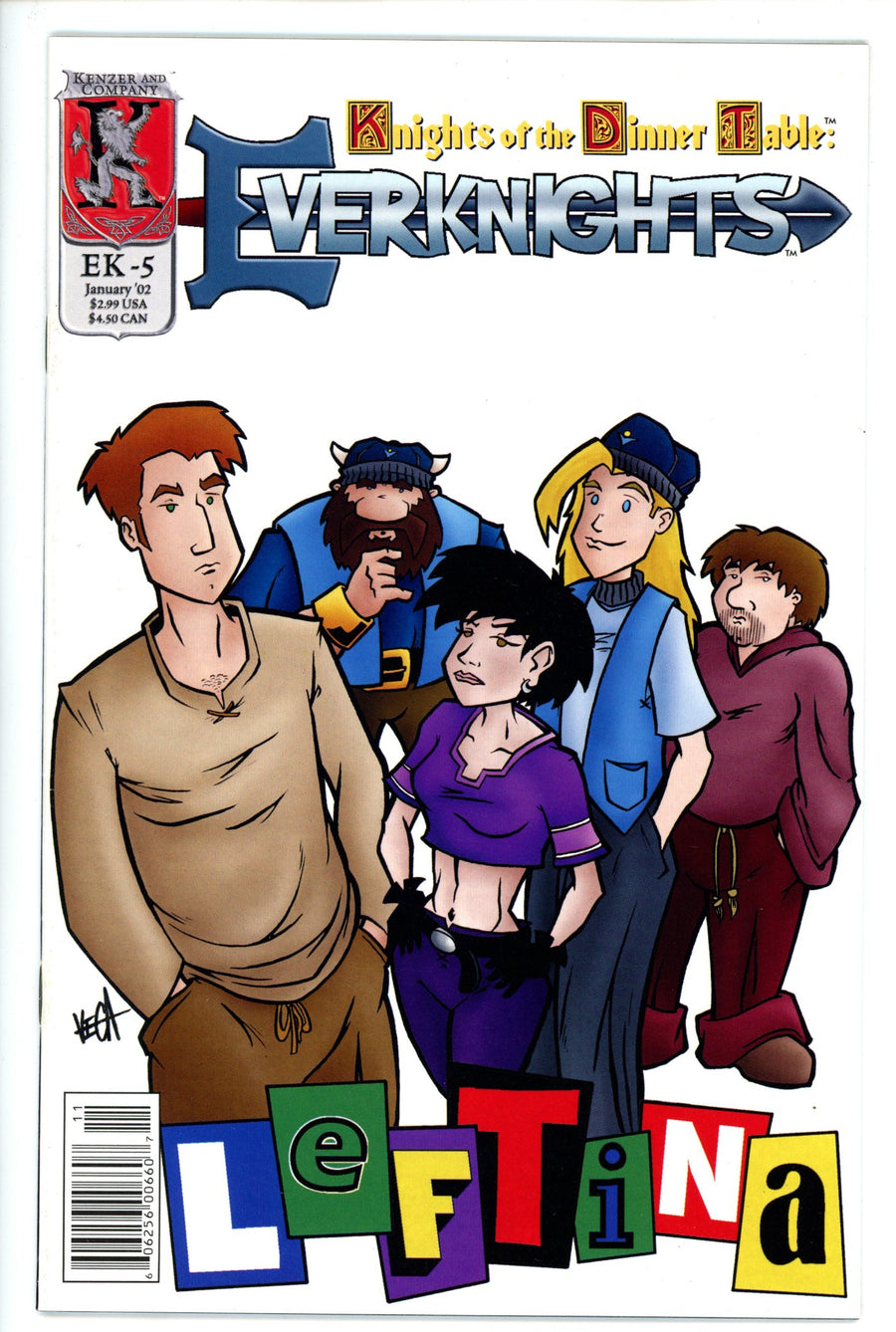 Knights of the Dinner Table: Everknights -5