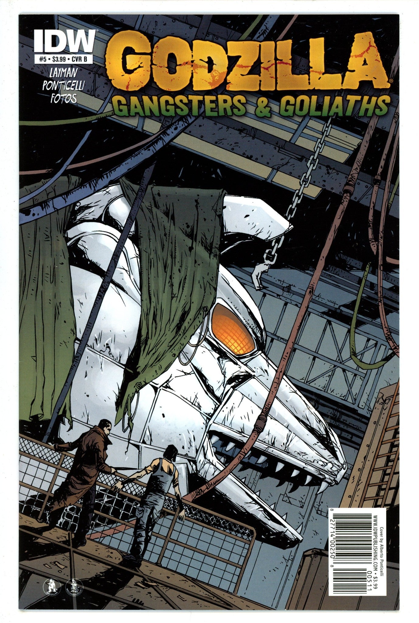 Godzilla: Gangsters and Goliaths 5 Ponticelli Variant (2011)