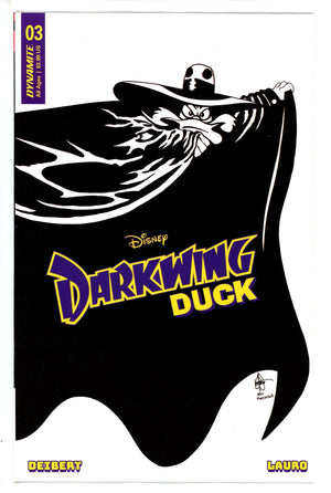 Darkwing Duck Vol 2 3 Haeser B&W Incentive Variant (2023)
