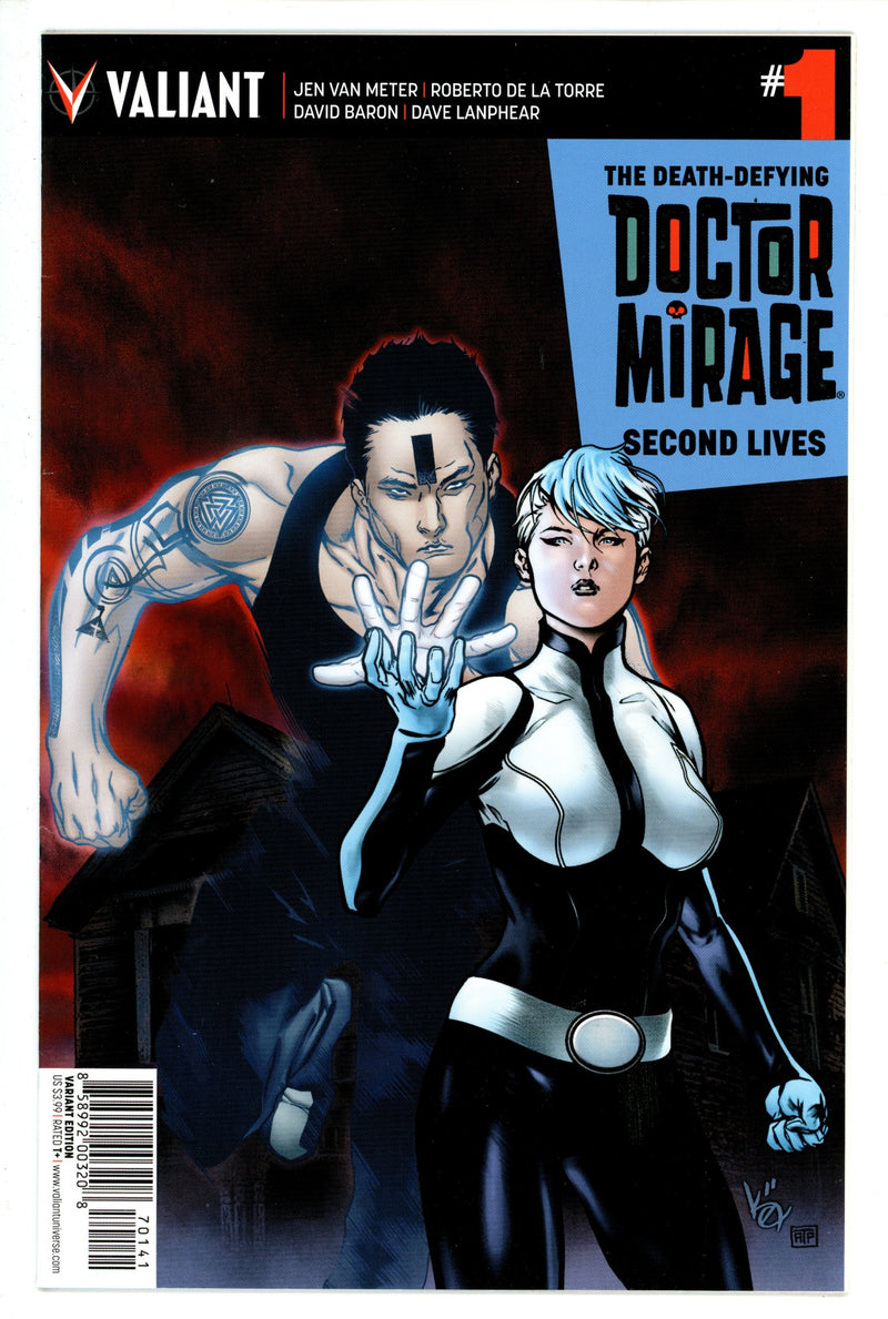 The Death-Defying Doctor Mirage: Second Lives 1 Evans Variant (2015)