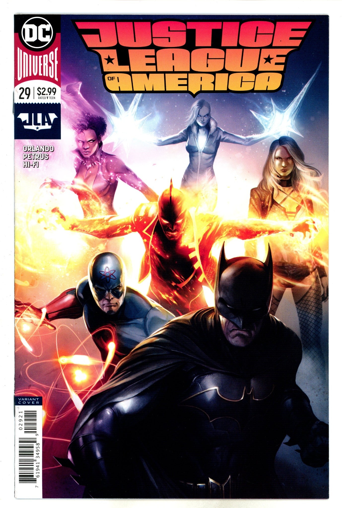 Justice League of America Vol 5 29 Mattina Variant