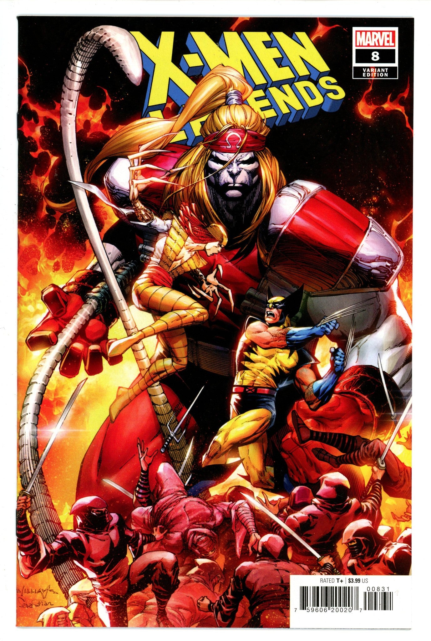 X-Men Legends Vol 1 8 Williams Variant (2021)