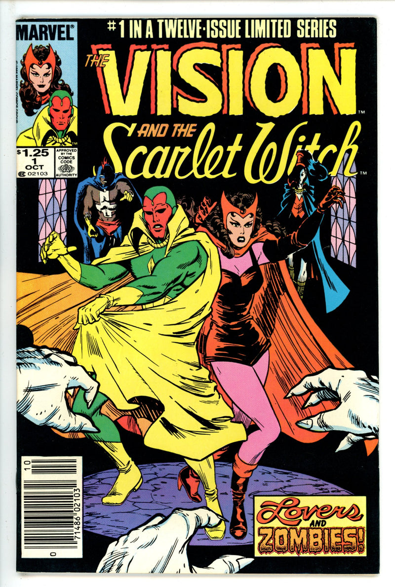 The Vision and the Scarlet Witch Vol 2 1 Newsstand VF-