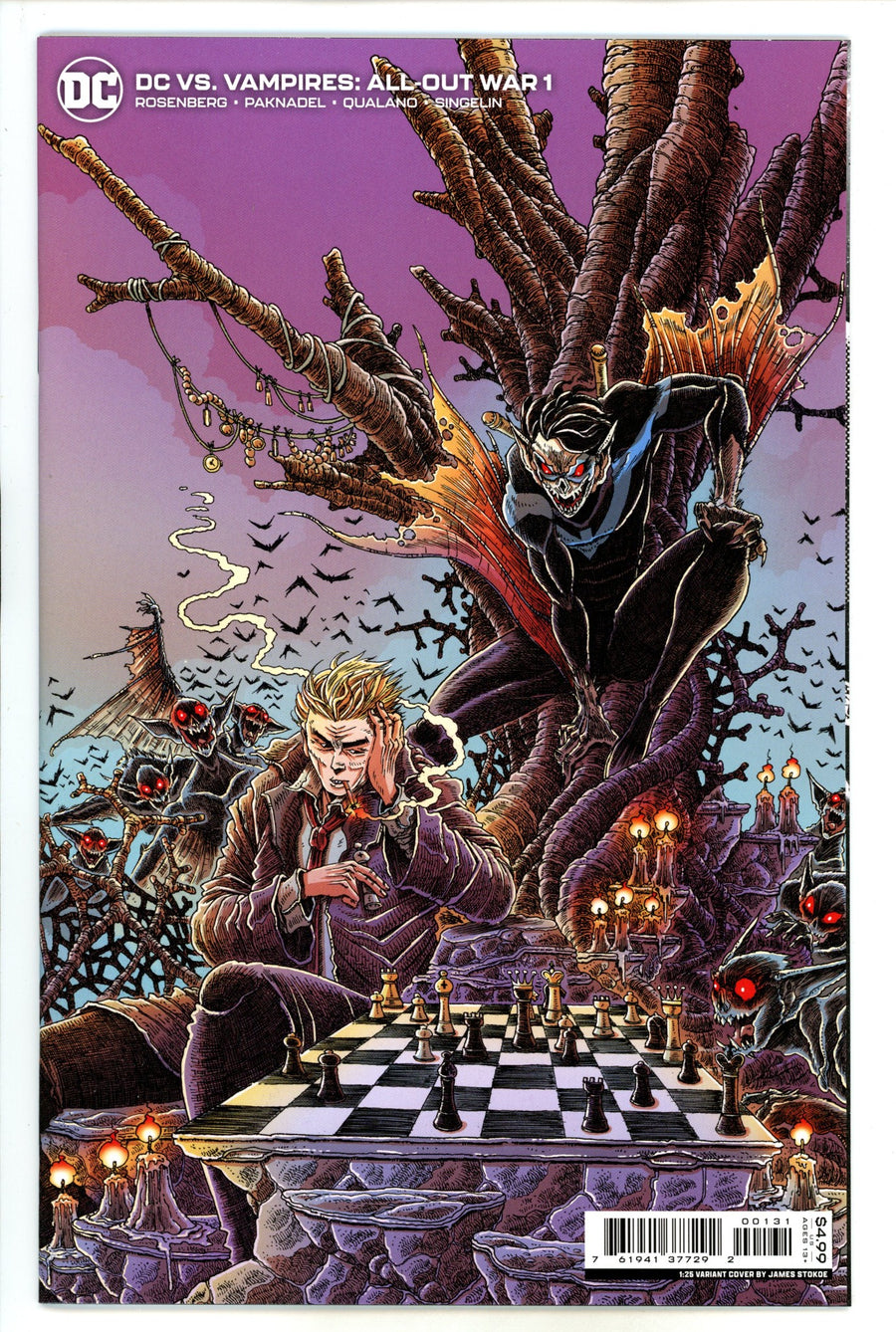 DC vs Vampires All-Out War 1 Stokoe Variant NM