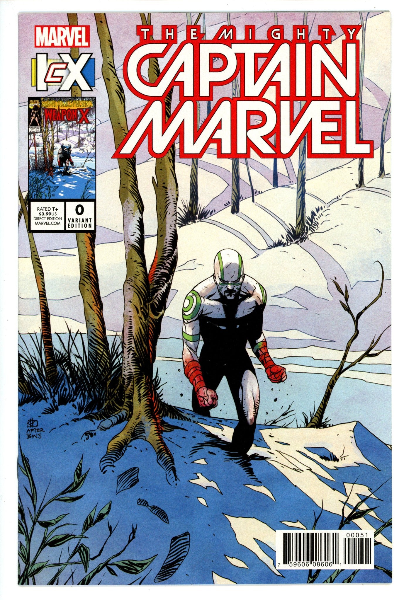 The Mighty Captain Marvel 0 Pham Variant