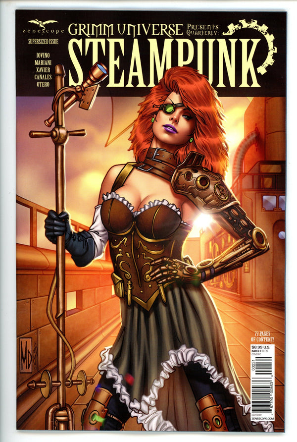 Grimm Universe Presents Quarterly Steampunk 1 Dipascale Variant (2021)