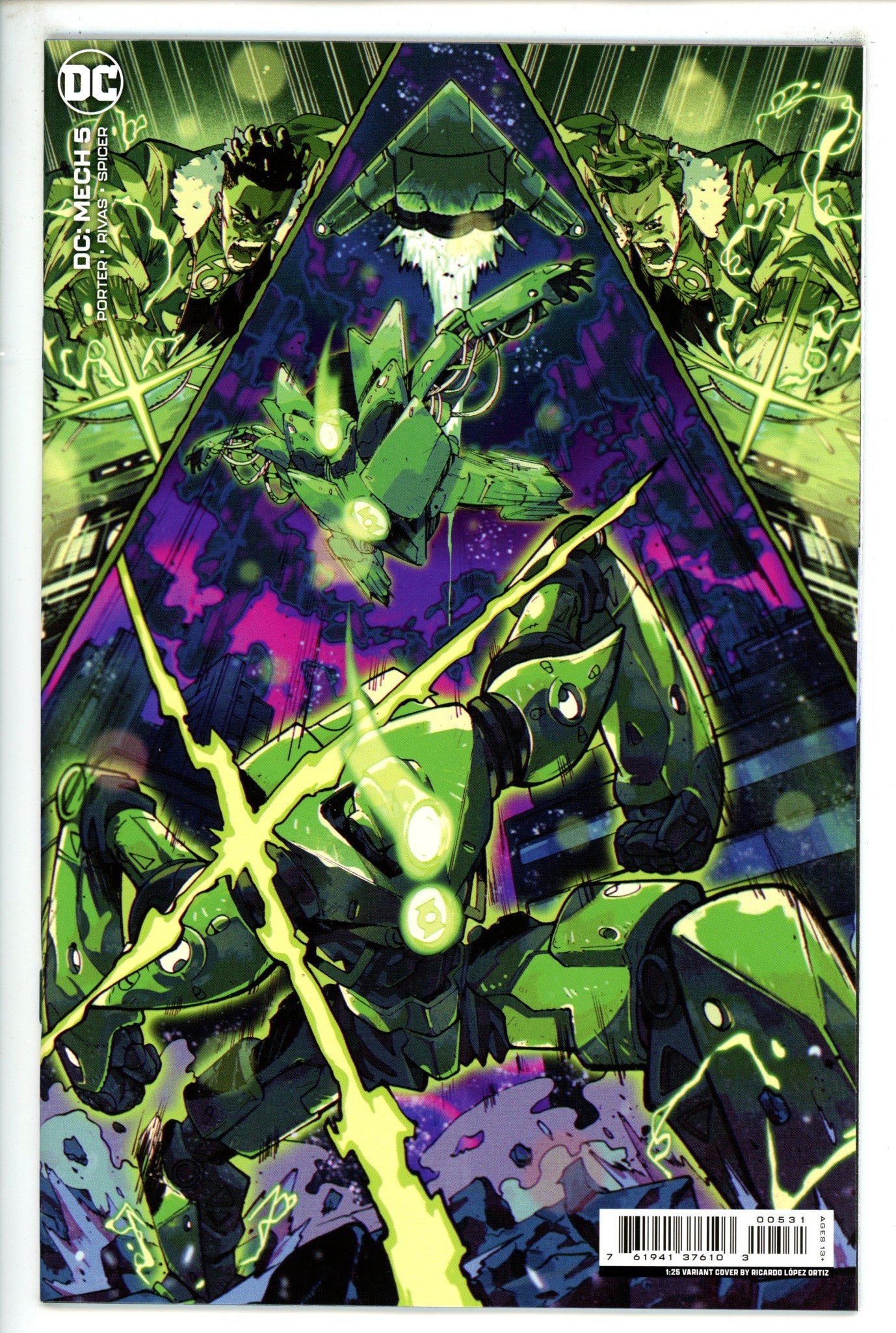 DC Mech 5 Ortiz Variant NM+