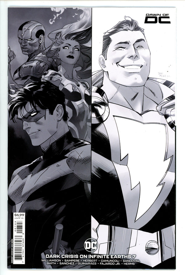 Dark Crisis on Infinite Earths 7 Mora Dawn of DC 4 Variant (2022)