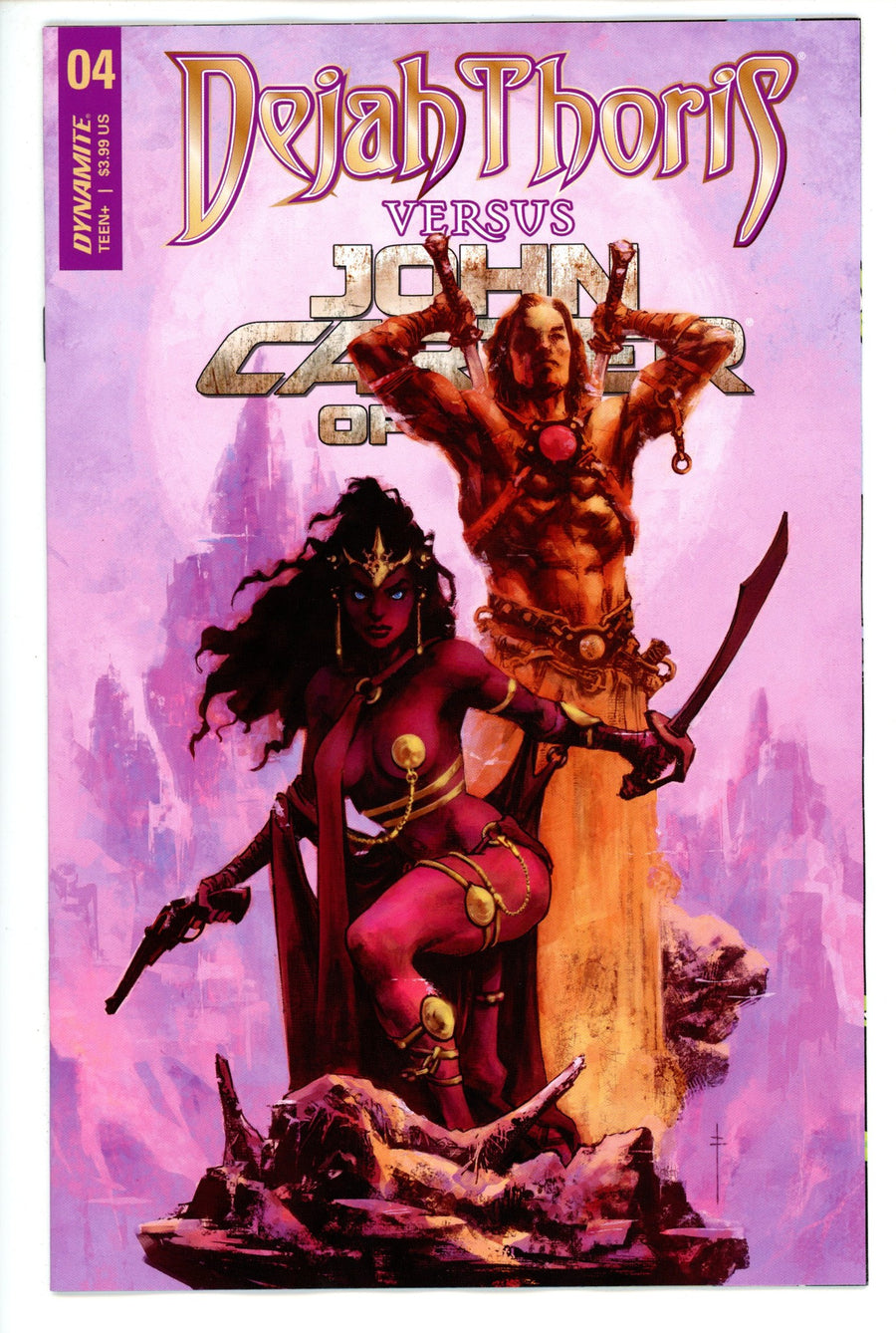 Dejah Thoris vs John Carter of Mars 4 Fiuma Variant (2021)