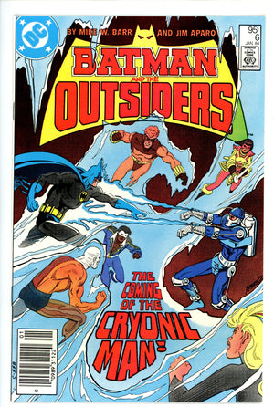 Batman and the Outsiders Vol 1 6 Canadian NM-