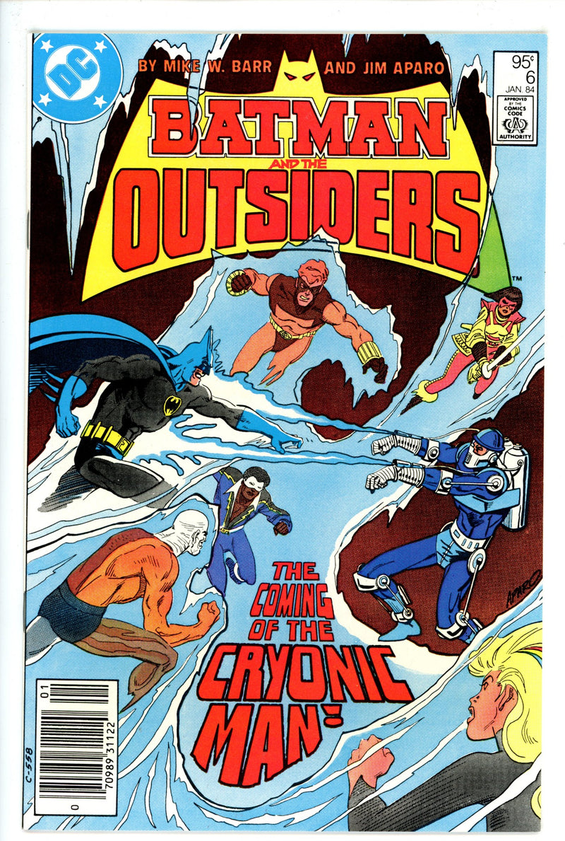 Batman and the Outsiders Vol 1 6 Canadian NM-