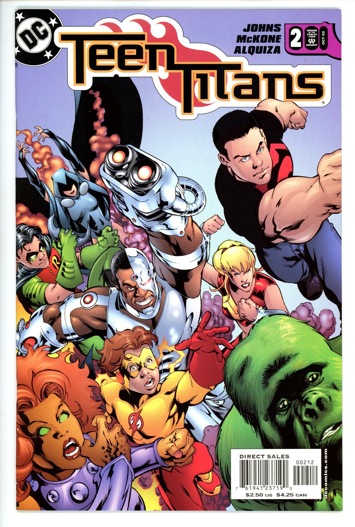 Teen Titans Vol 3 2 2nd Print