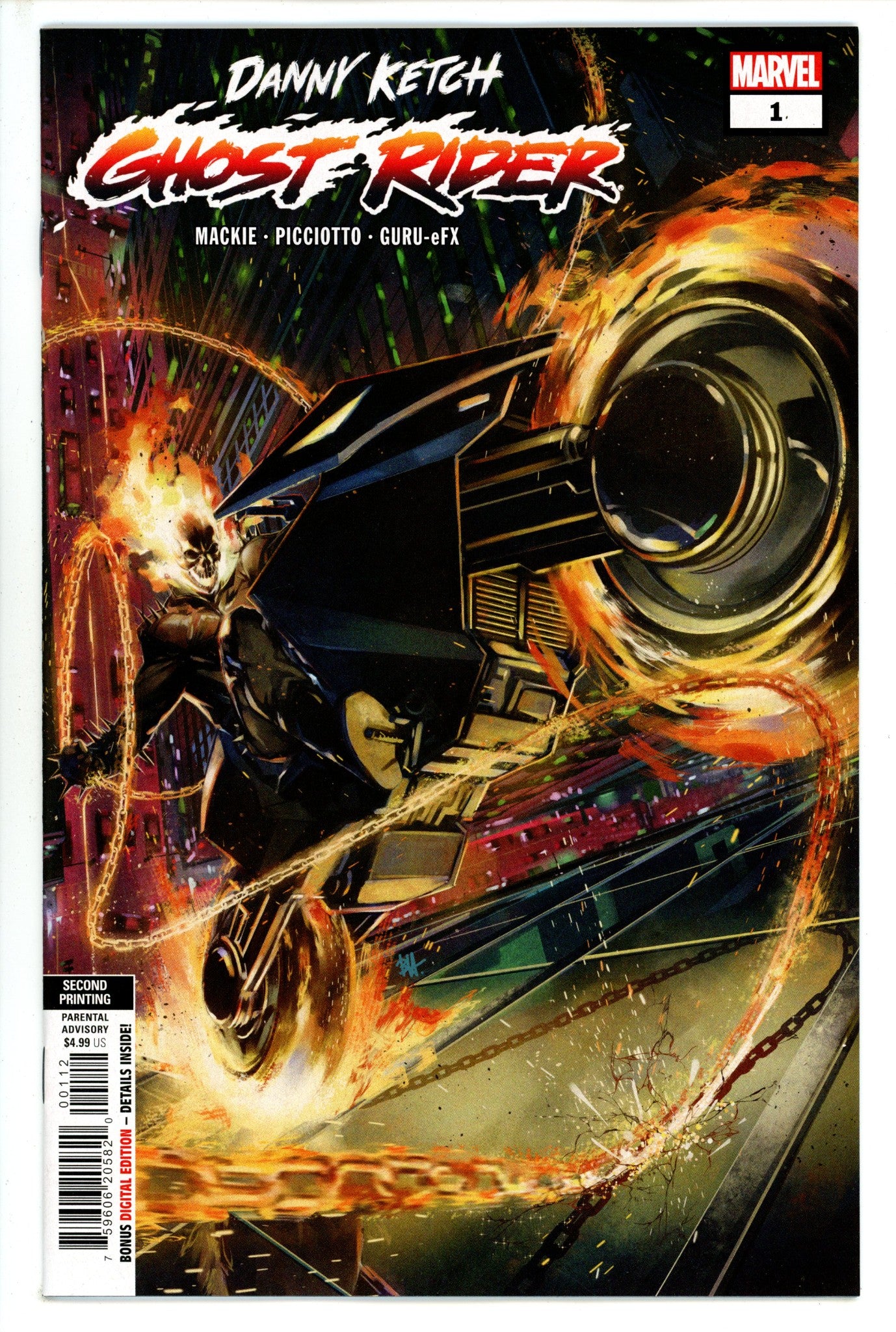 Danny Ketch Ghost Rider 1 2Nd Print (2023)