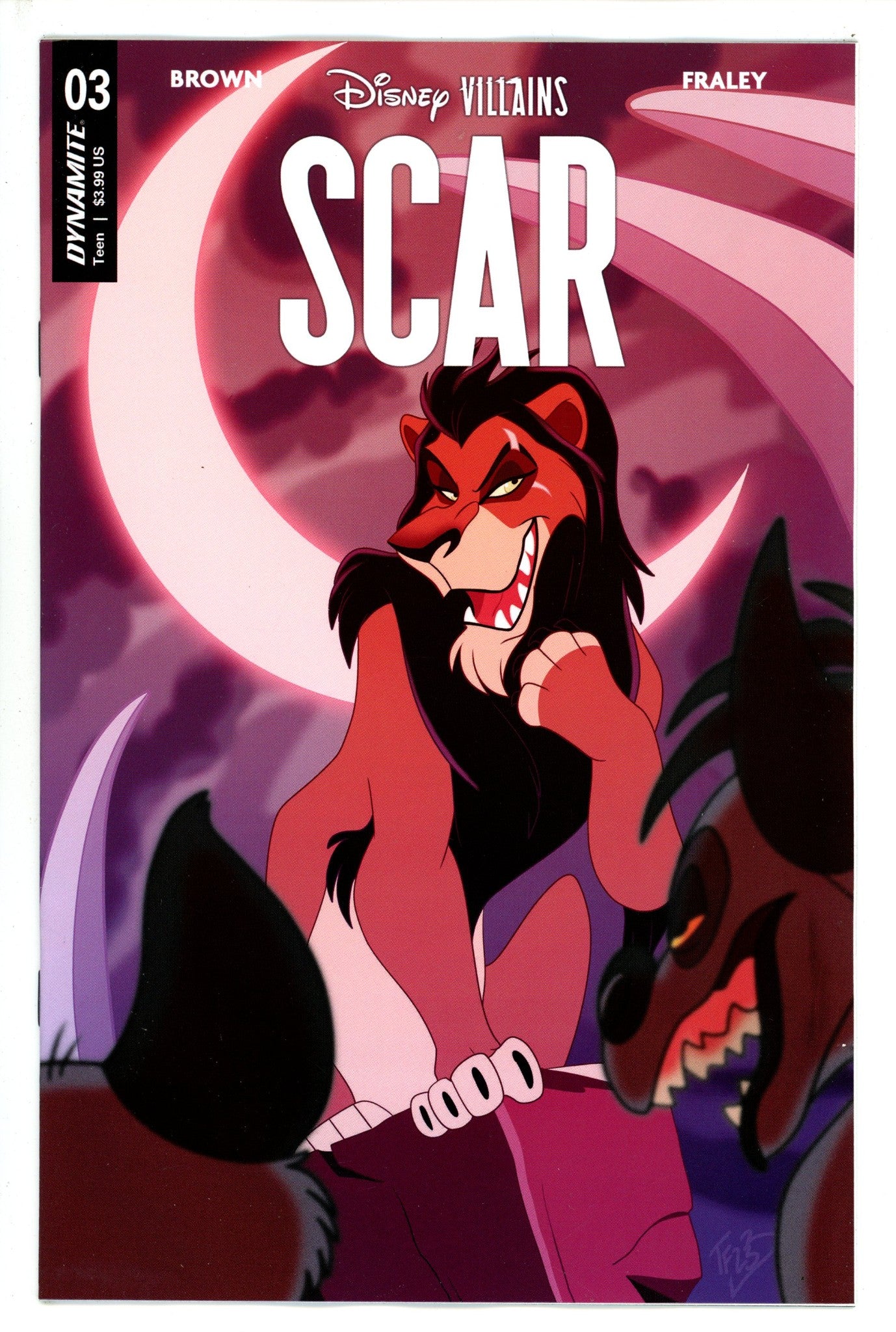 Disney Villains Scar 3 Forstner Variant (2023)
