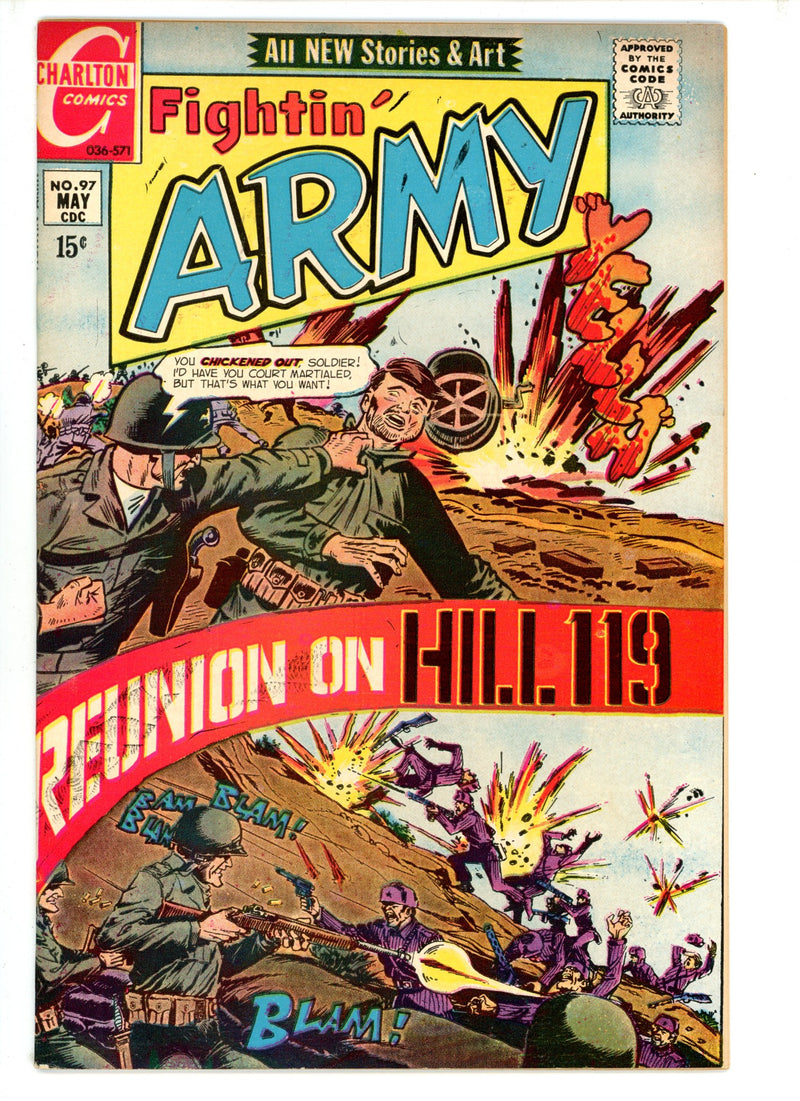 Fightin' Army 97 VF (1971)