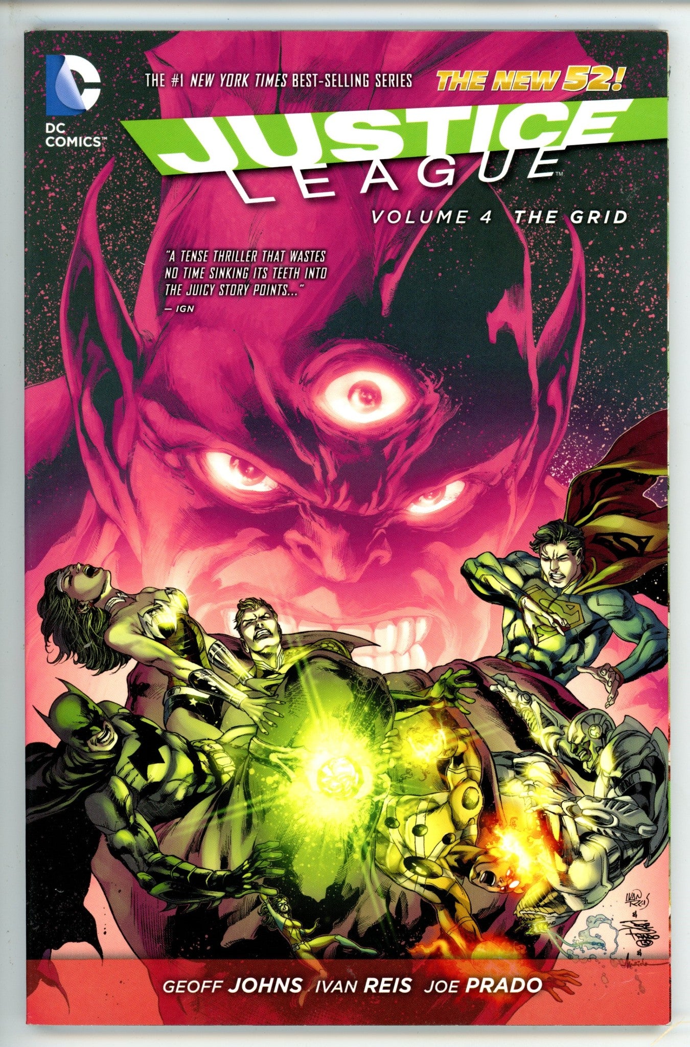 Justice League Vol 4 The Grid TPB