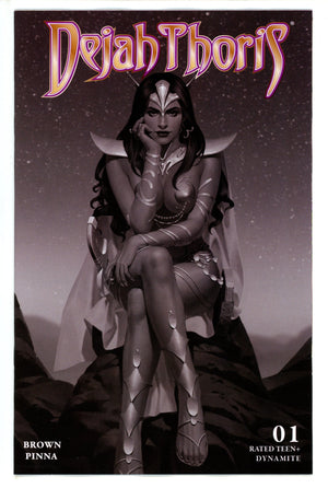 Dejah Thoris Vol 4 1 Yoon B&W Incentive Variant (2023)