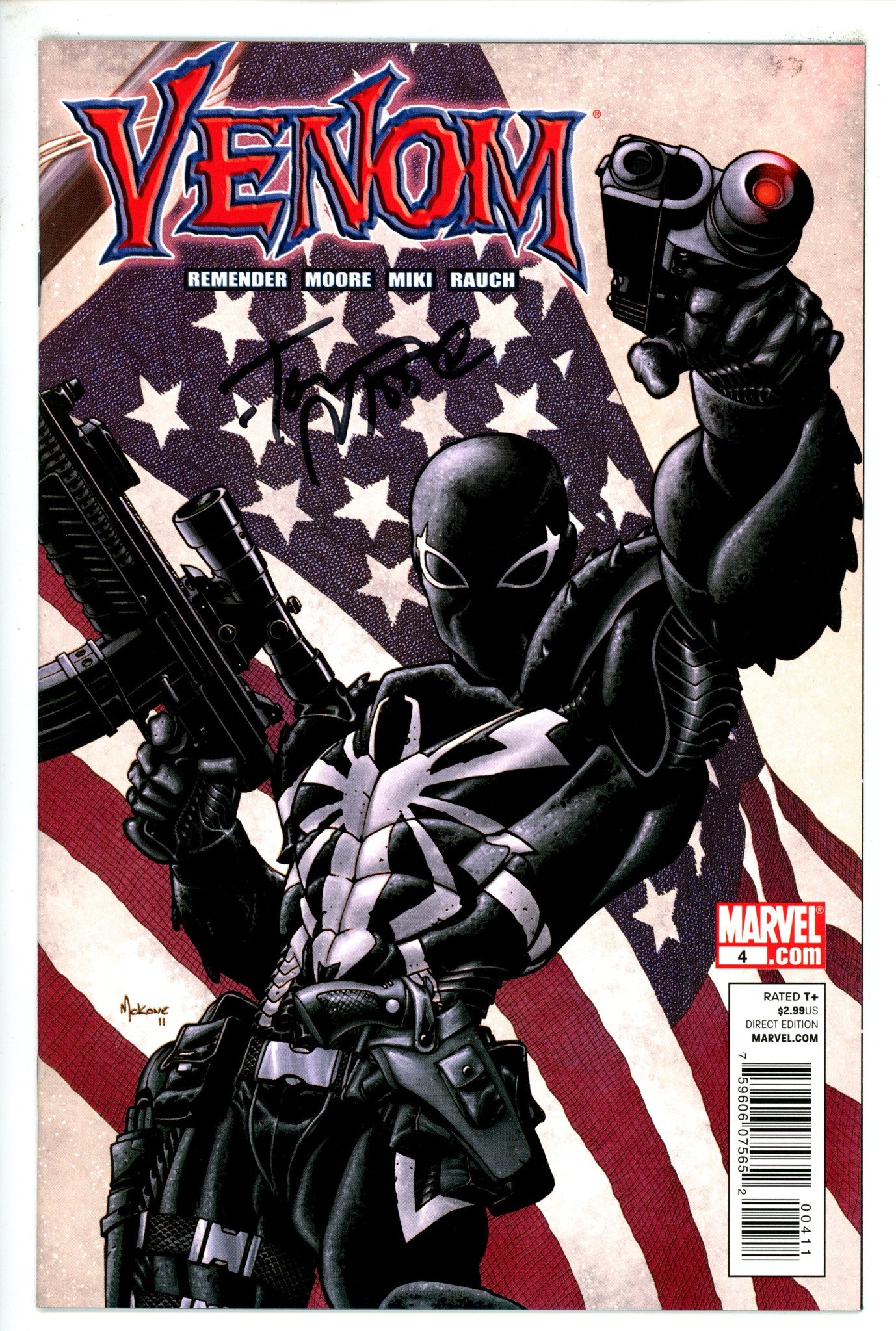 Venom Vol 2 4 Signed Moore NM-