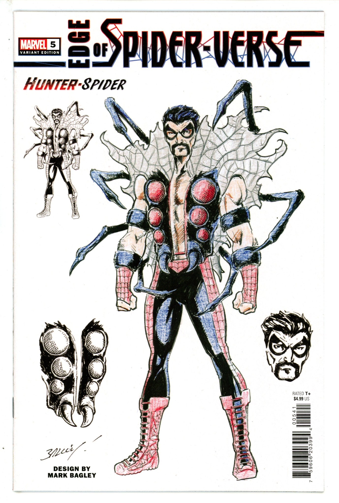 Edge of Spider-Verse Vol 2 5 Bagley Design Variant (2022)