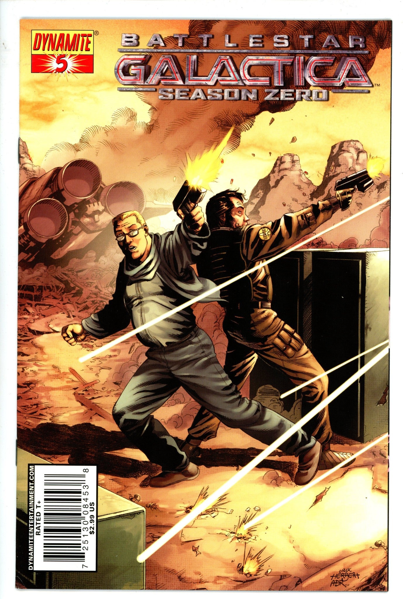 Battlestar Galactica: Season Zero 5 Herbert Variant