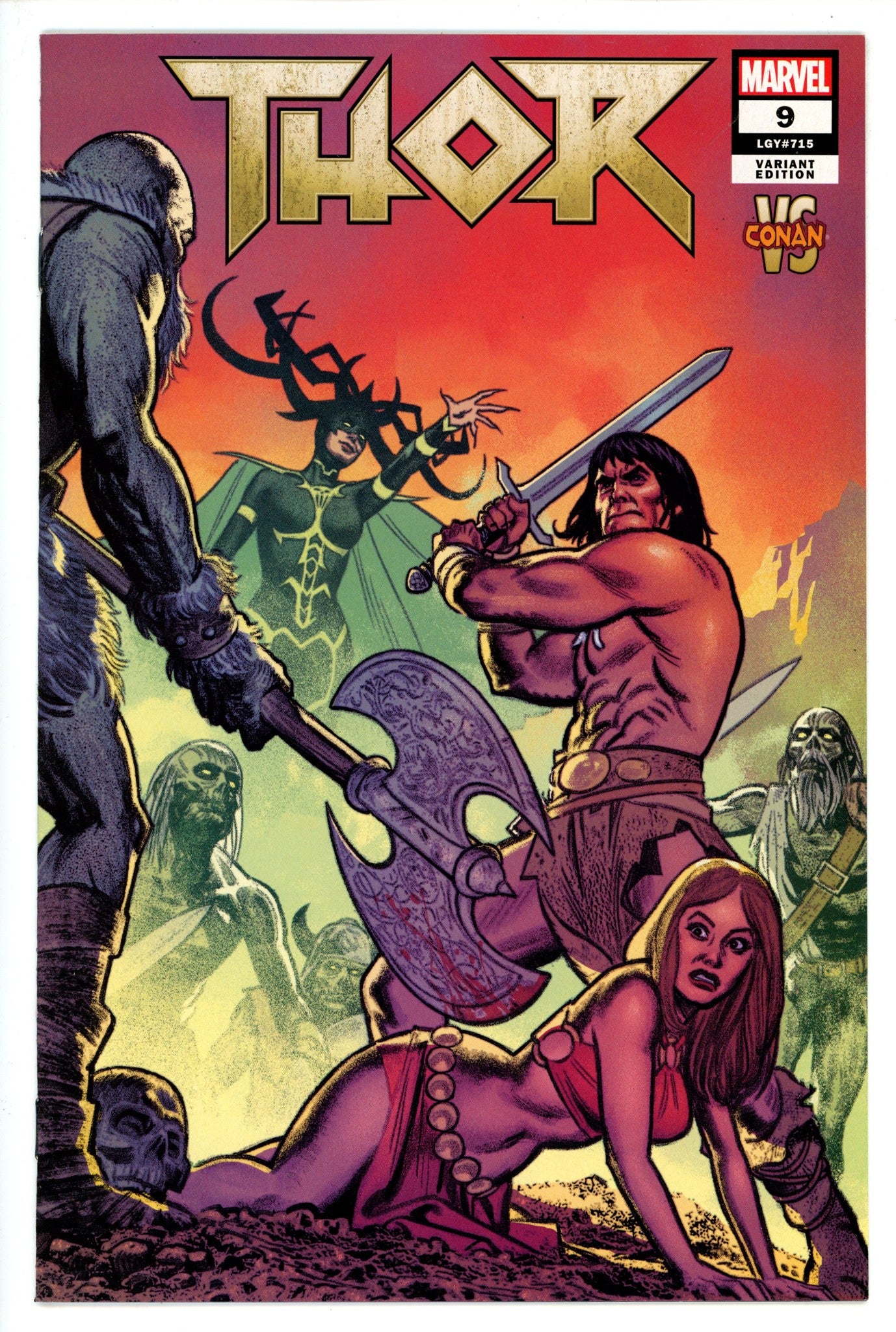 Thor Vol 5 9 Conan Variant
