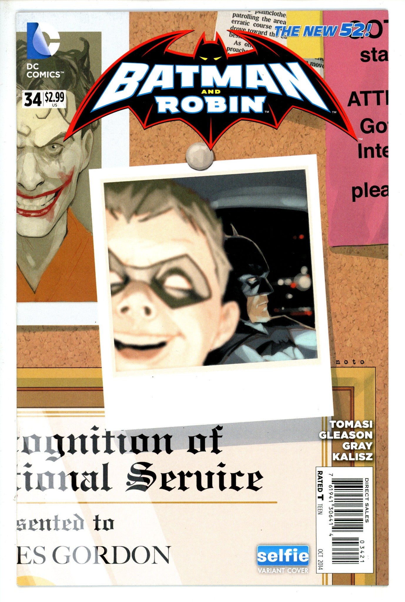 Batman and Robin Vol 2 34 Variant