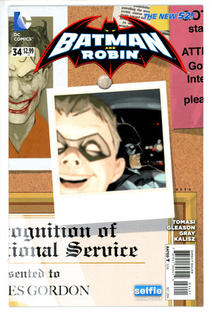 Batman and Robin Vol 2 34 Variant