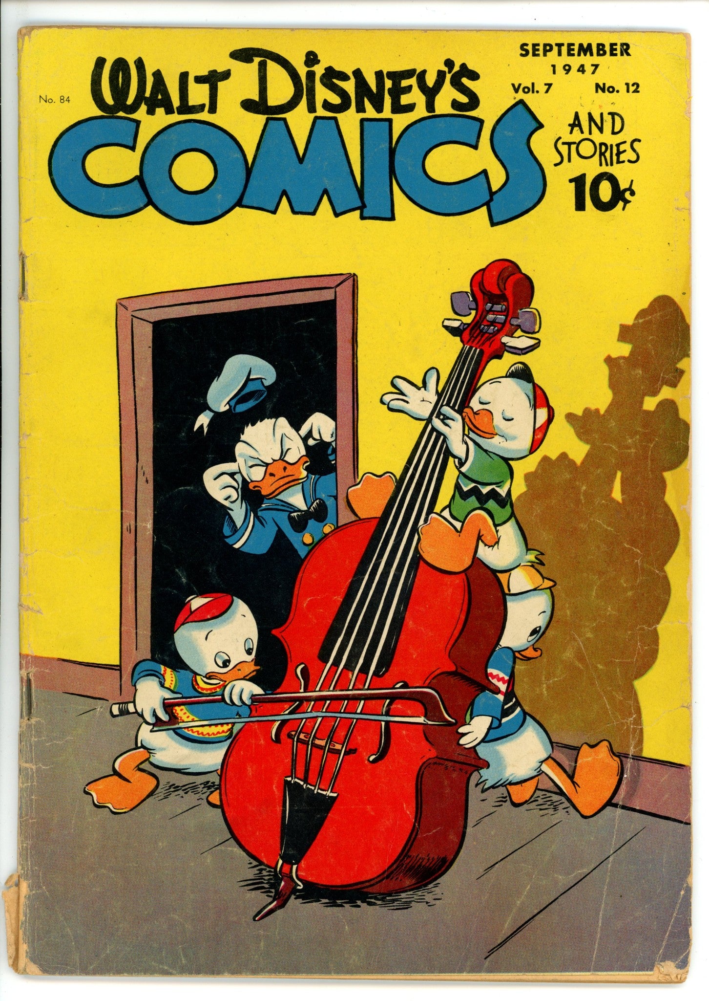 Walt Disney's Comics and Stories Vol 7 12 (84) FR/GD (1947)