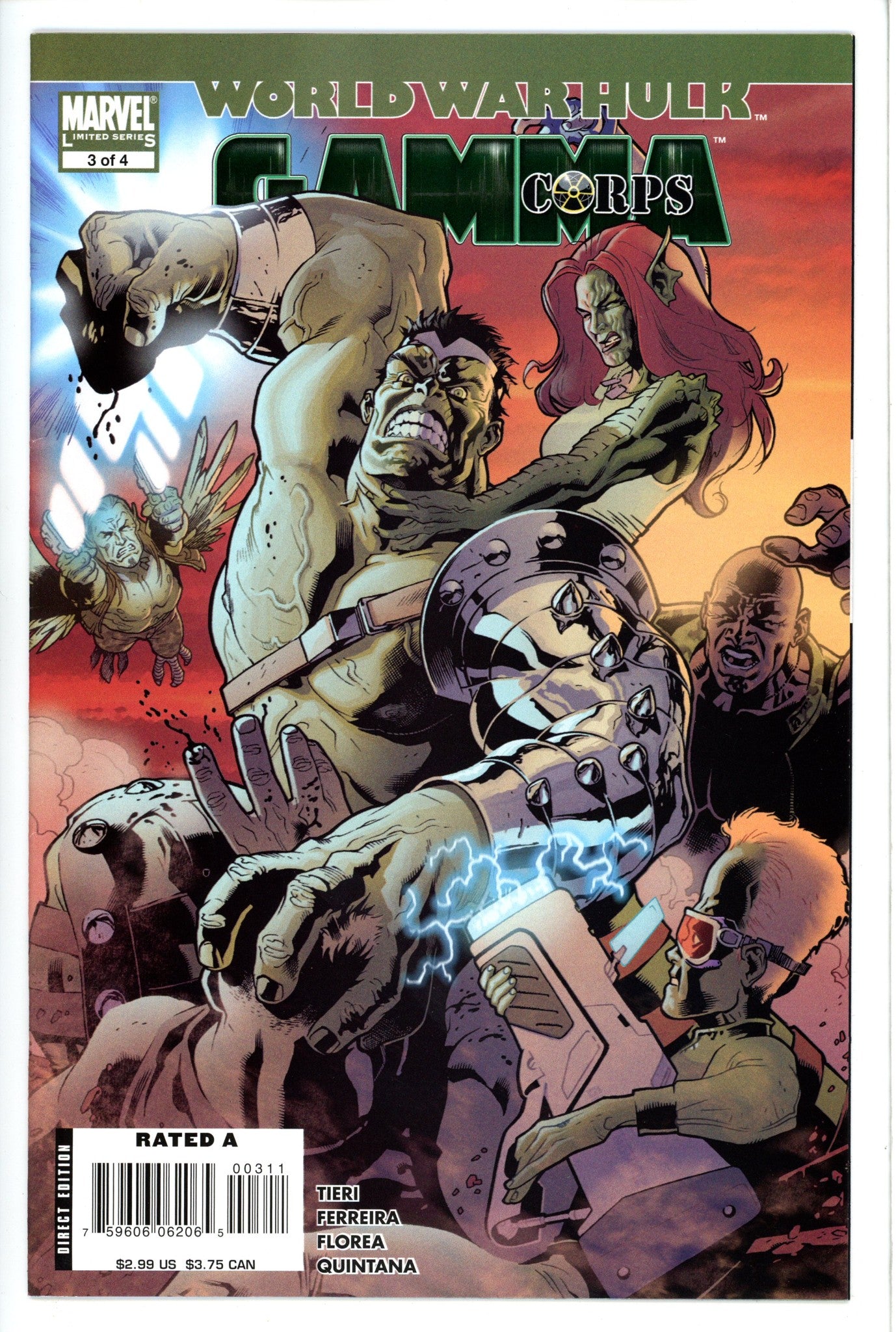 World War Hulk: Gamma Corps 3-Marvel-CaptCan Comics Inc