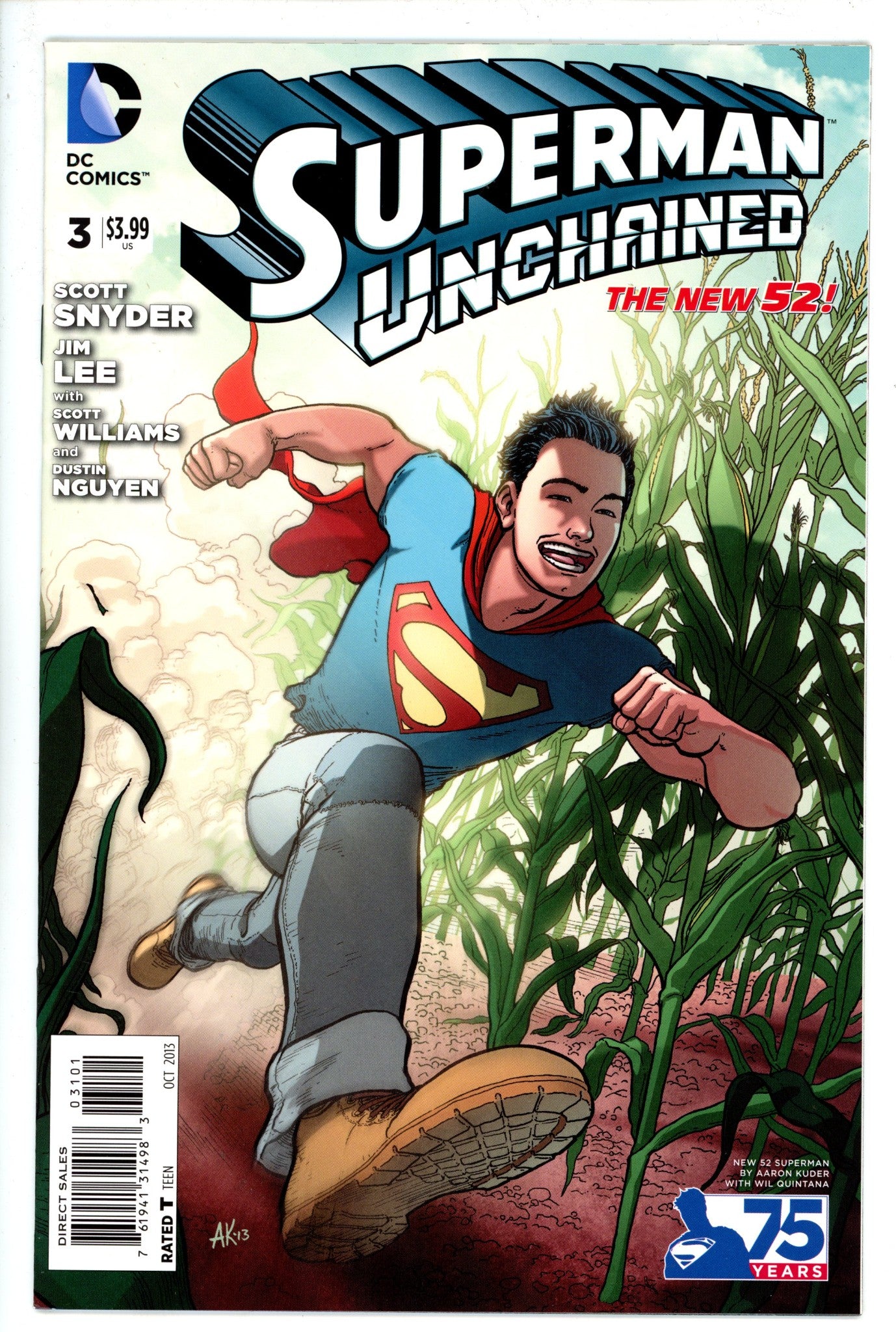 Superman Unchained 3 Kuder Variant
