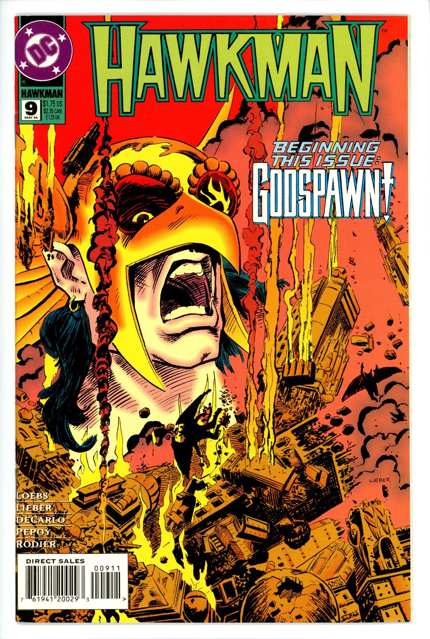 Hawkman Vol 3 9-DC-CaptCan Comics Inc
