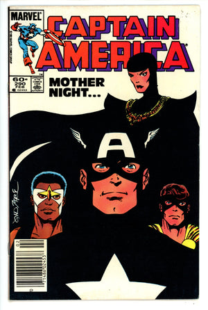 Captain America Vol 1 290 Newsstand FN+