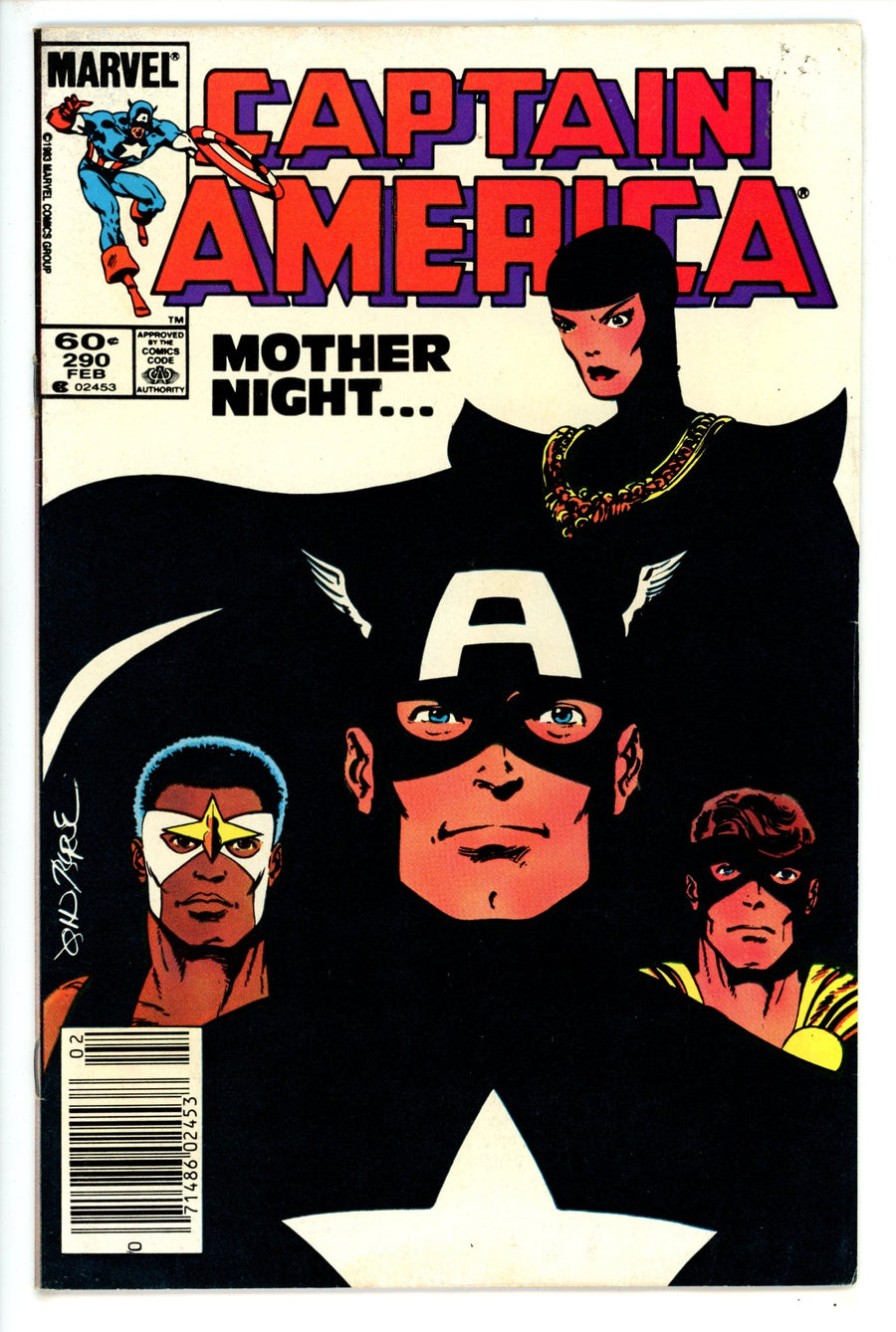 Captain America Vol 1 290 Newsstand FN+