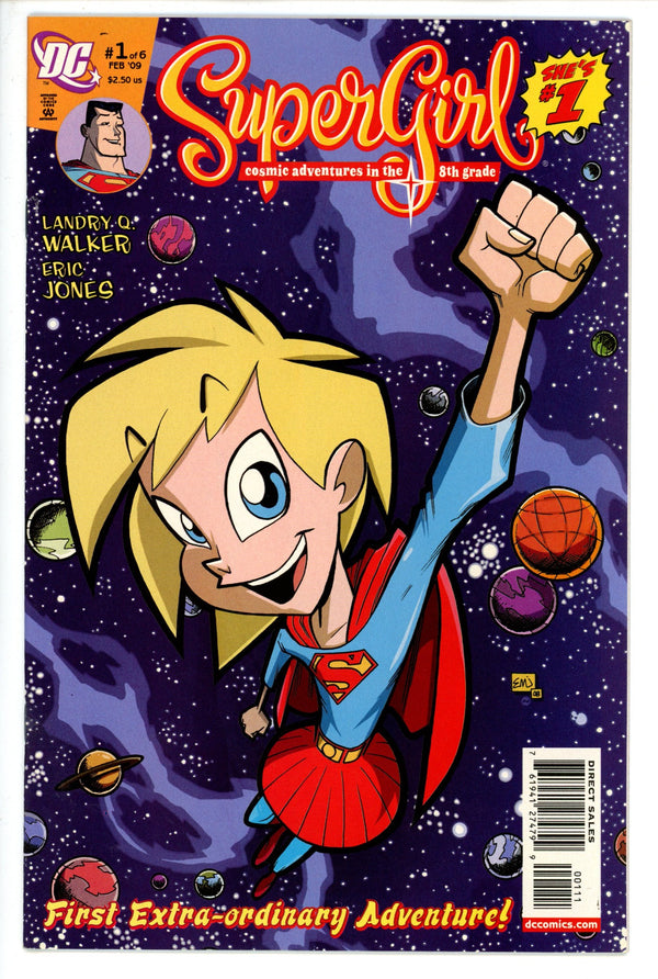 Supergirl: Cosmic Adventures in the 8th Grade 1