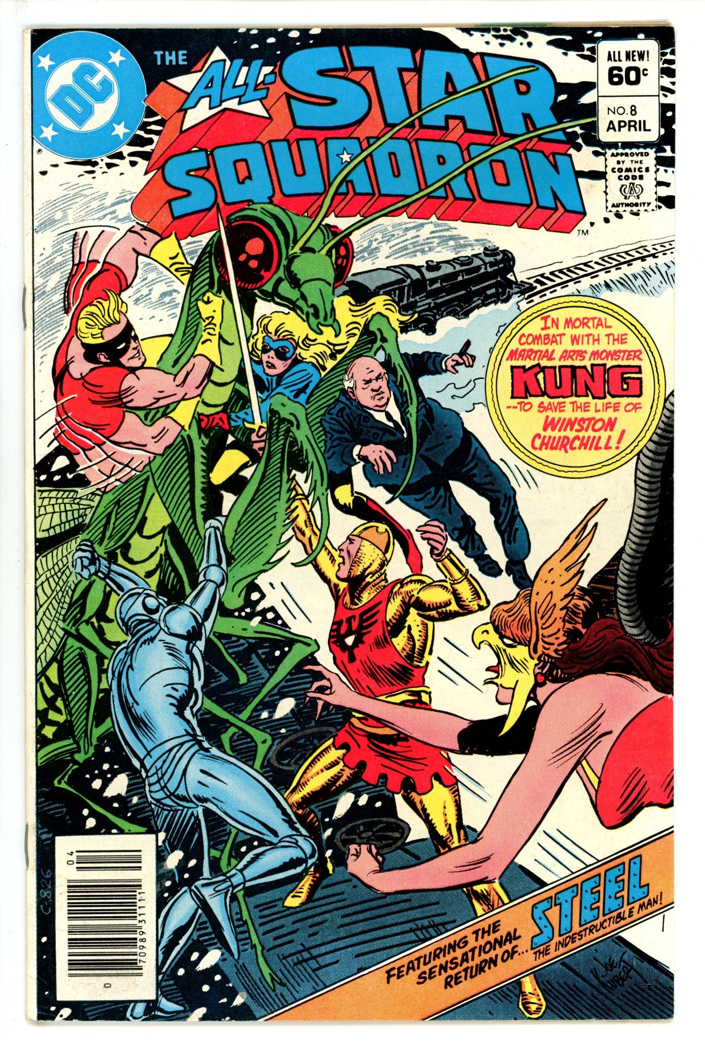 All-Star Squadron 8 Newsstand (1982)