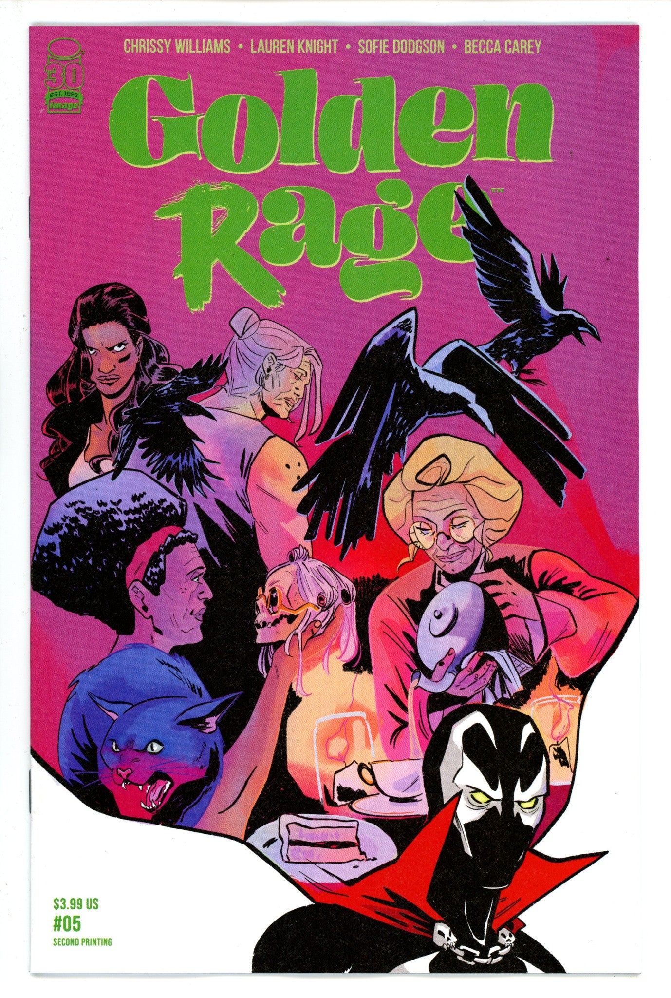 Golden Rage 5 Spawn 2Nd Print (2023)