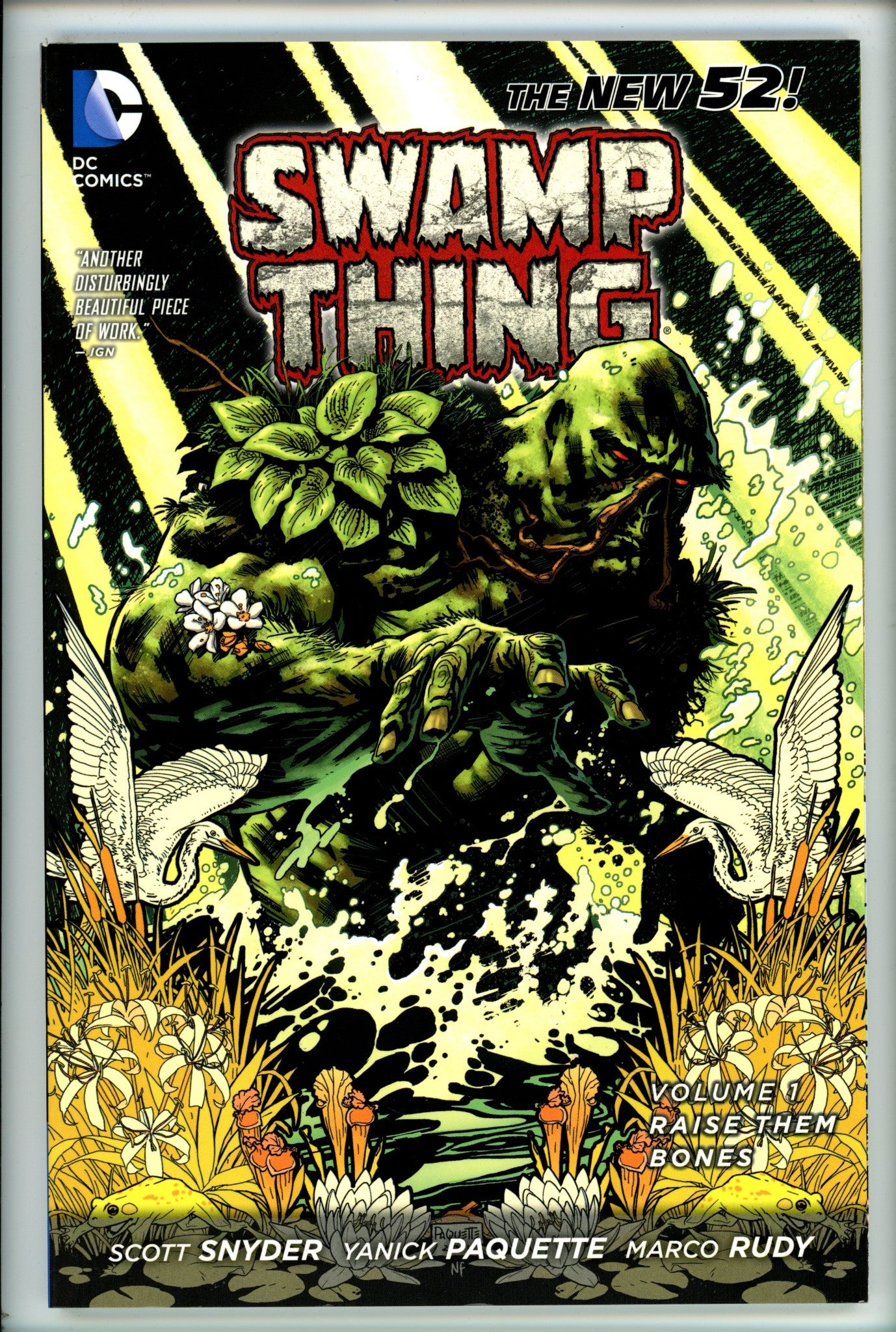 Swamp Thing Vol 1 Raise Them Bones TP