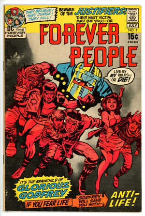 The Forever People Vol 1 3 FN/VF