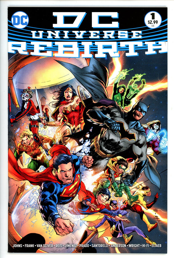 DC Universe: Rebirth 1 Reis Variant