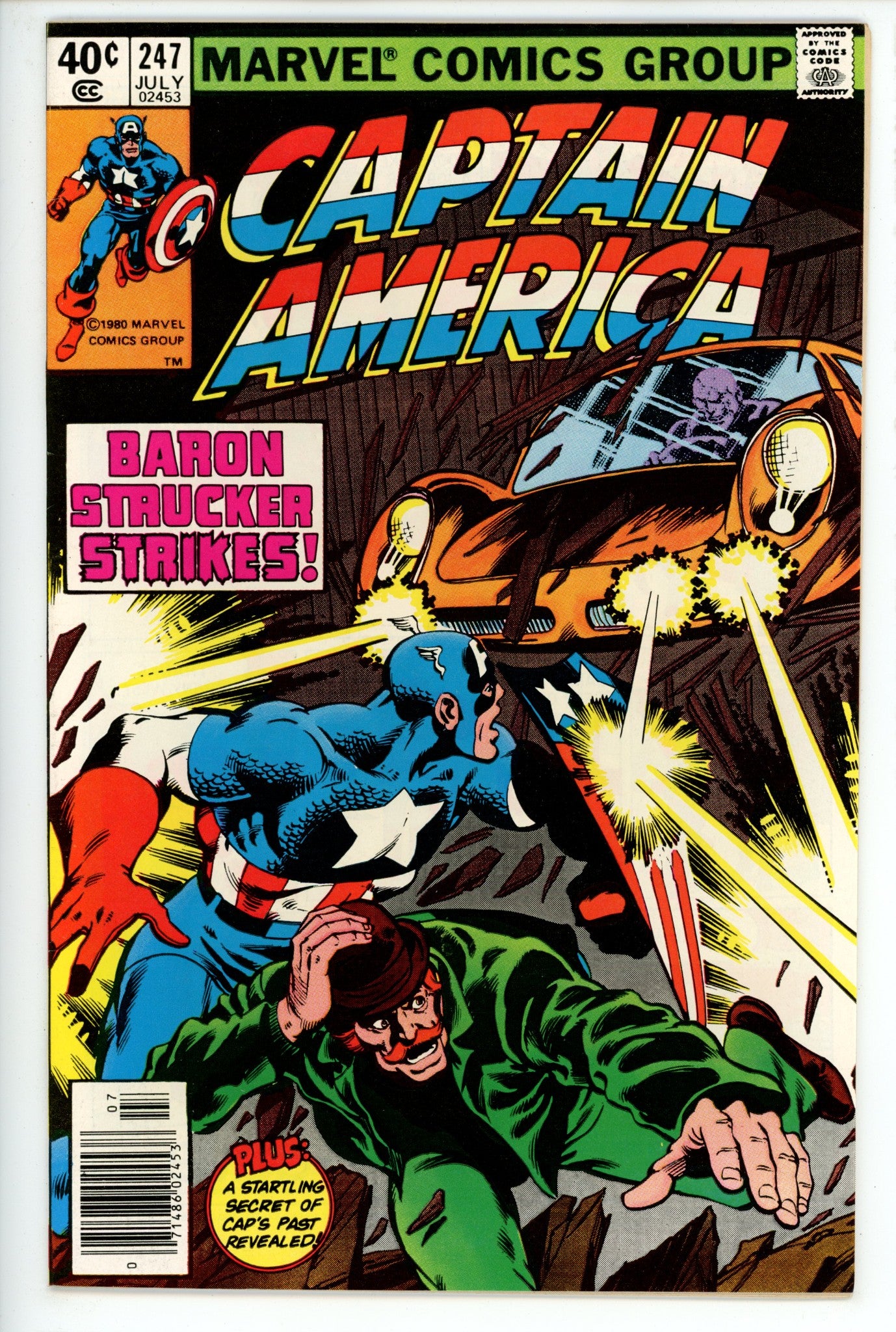Captain America Vol 1 247 Newsstand