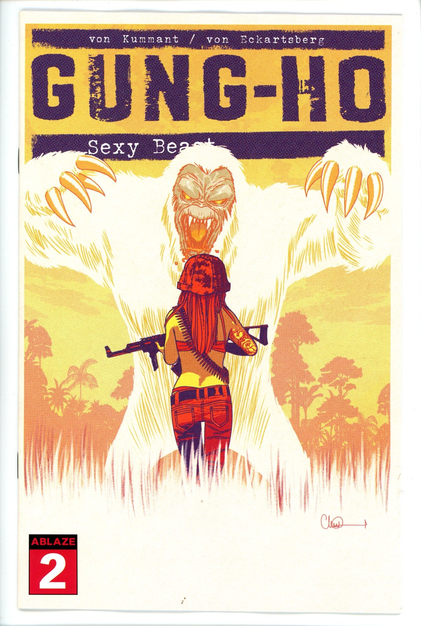 Gung Ho Sexy Beast 2-Ablaze-CaptCan Comics Inc