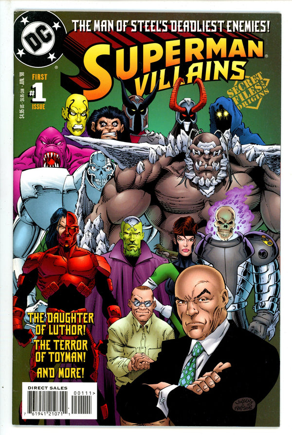 Superman Villains Secret Files 1 (1998)