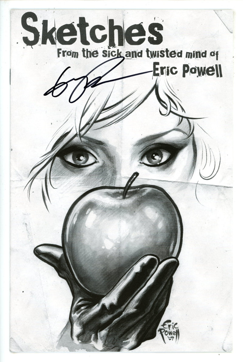 Sketches From The Sick and Twisted Mind Of Eric Powell [nn] Signed Powell NM