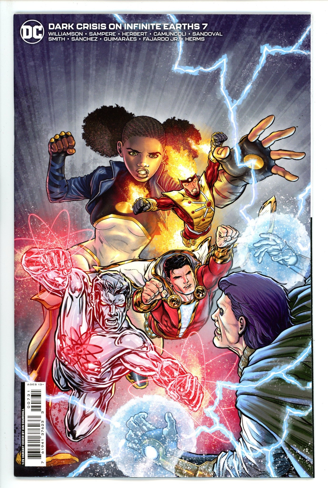 Dark Crisis on Infinite Earths 7 Churchill Incentive Variant NM (2022)