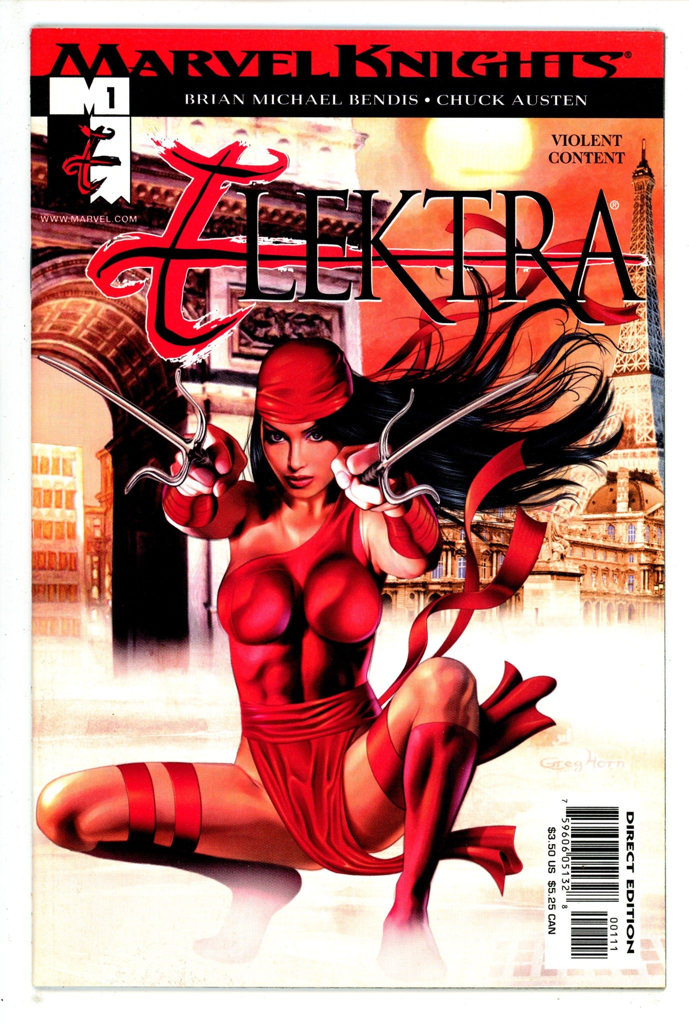Elektra Vol 2 1 (2001)
