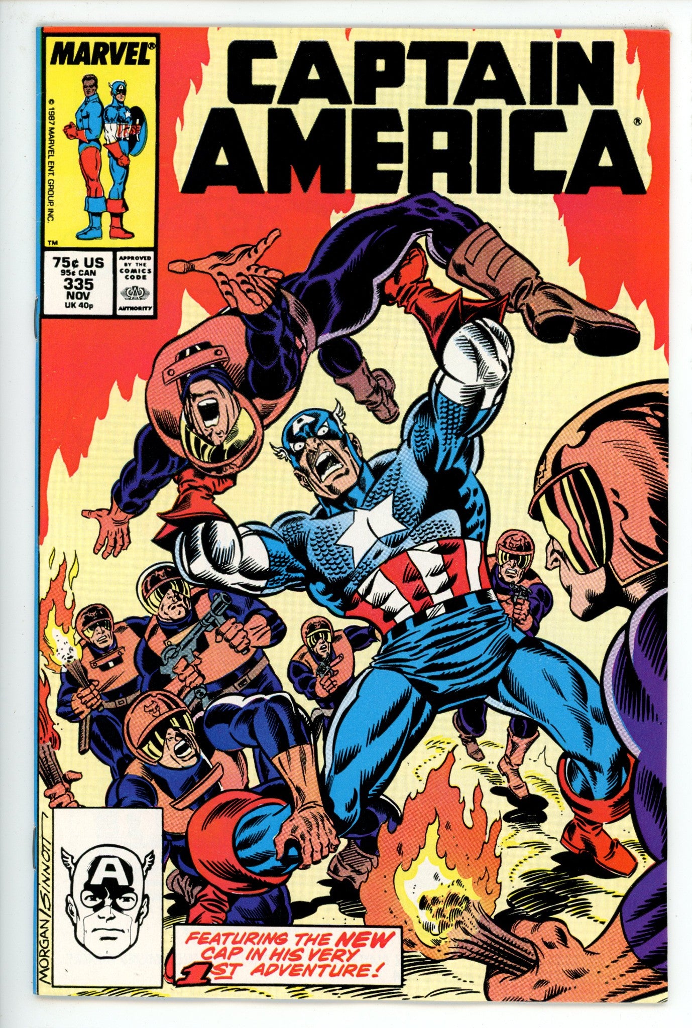 Captain America Vol 1 335