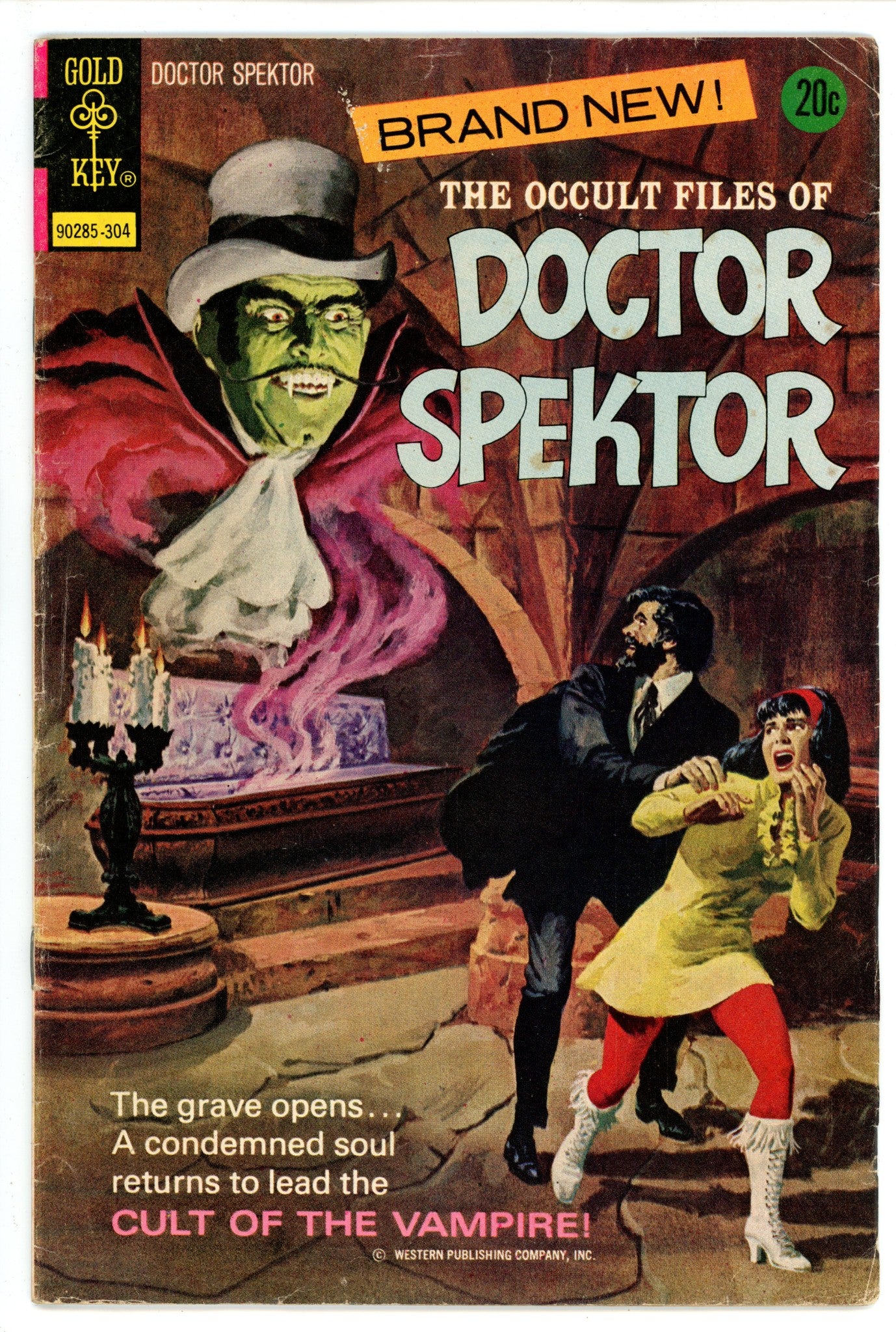 The Occult Files of Dr. Spektor 1 20C Variant VG/FN (1973)