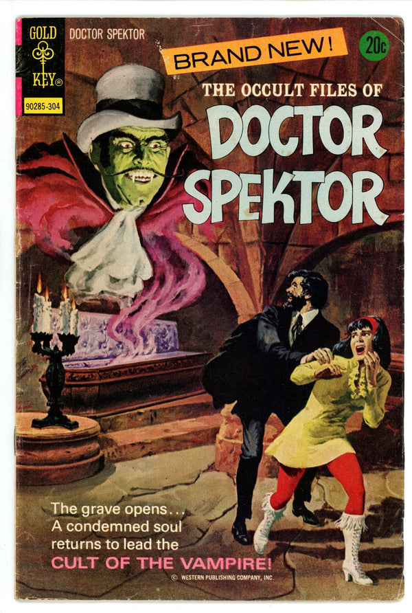 The Occult Files of Dr. Spektor 1 20C Variant VG/FN (1973)